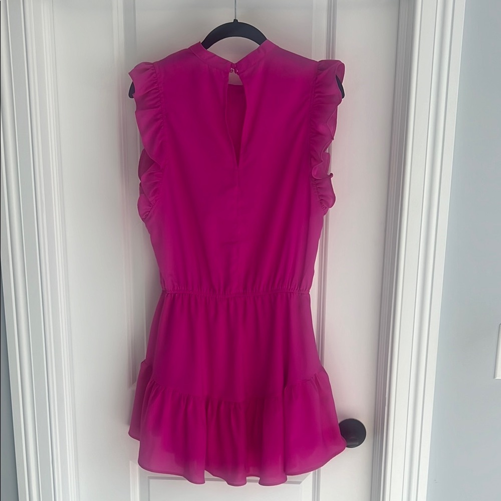 Pink Ruffled Dress - Picture 2 of 3
